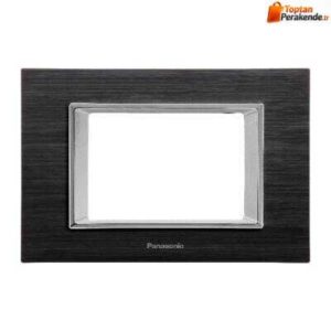 Viko-Panasonic-Thea-Ultima-Eloxal-Siyah-3M-Cerceve.jpg Viko Panasonic Thea Ultima Eloxal Siyah 3M Çerçeve